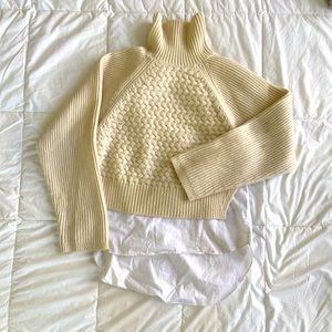 ALL SAINTS Jones cable knit sweater